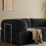 Dark Teddy Compressed Sofa Bed