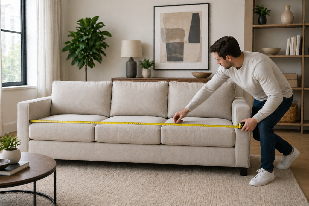 Sofa volume measurement