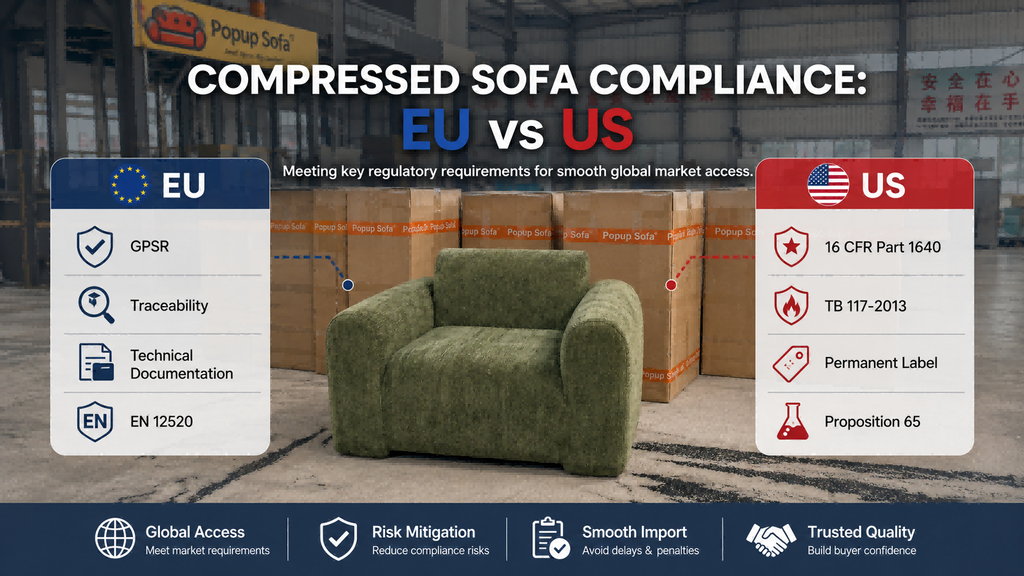 Compressed Sofa Compliance US Vs EU